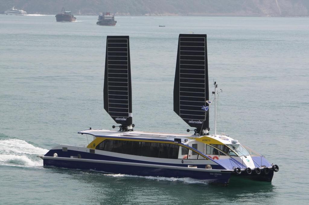 Sea trials © Solar Sailor